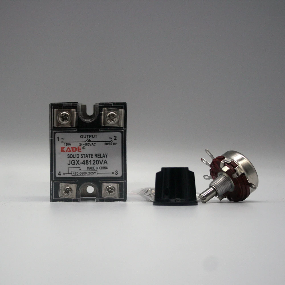 Jgx / ssr-100va 120VA твердотельный регулятор напряжения потенциометр твердотельное реле