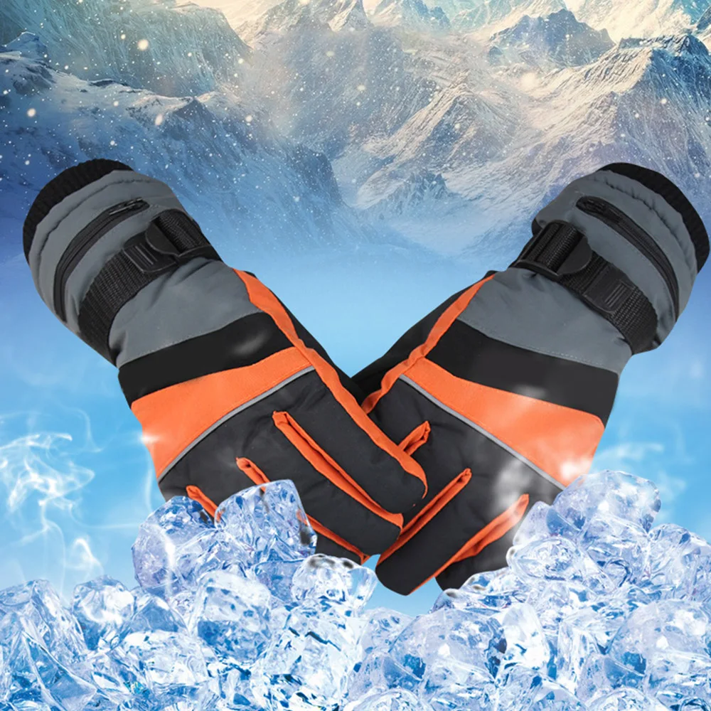 Оранжевый/синий 1 пара Сезон зима USB грелка для рук Электрический Термальность