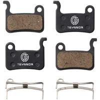 teyssor 2 pairs bicycle disc brake pads compatible with shimano deore xt xtr lx slx hone alfine saint disc brake