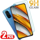 Защитная пленка из закаленного стекла для Xiaomi POCO F3 X3 Pro M3 Pro 5G экран стекло защитная крышка Защитный Pocophone Передняя пленка телефон протектор