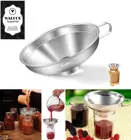 Воронка Из Нержавеющей Стали WALFOS с широким горлышком и ручкой для обычных консервных банок Mason, передача жидких и сухих ингредиентов