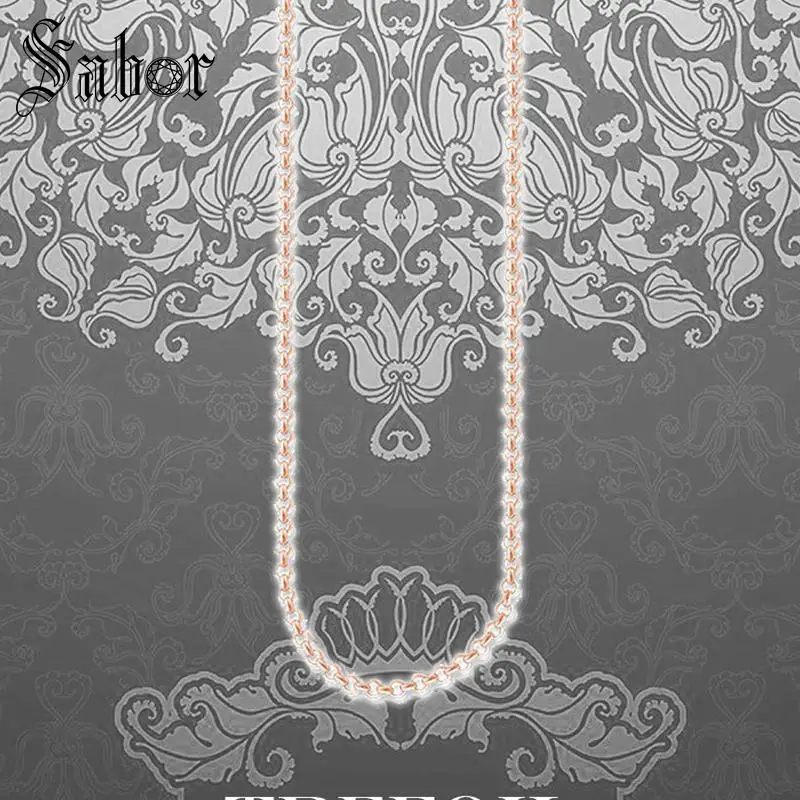 Круглое ожерелье Belcher из звеньев цепи новинка 2019 модные украшения классические