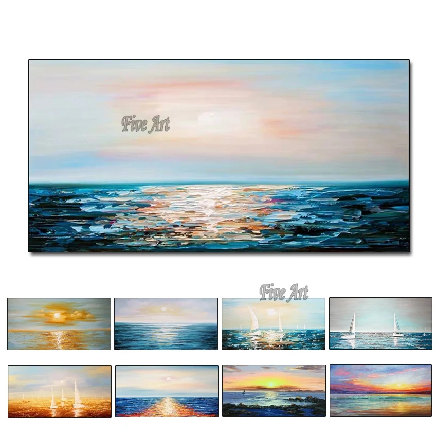 Картина маслом из фольги без рамы городское искусство нож Новое поступление на