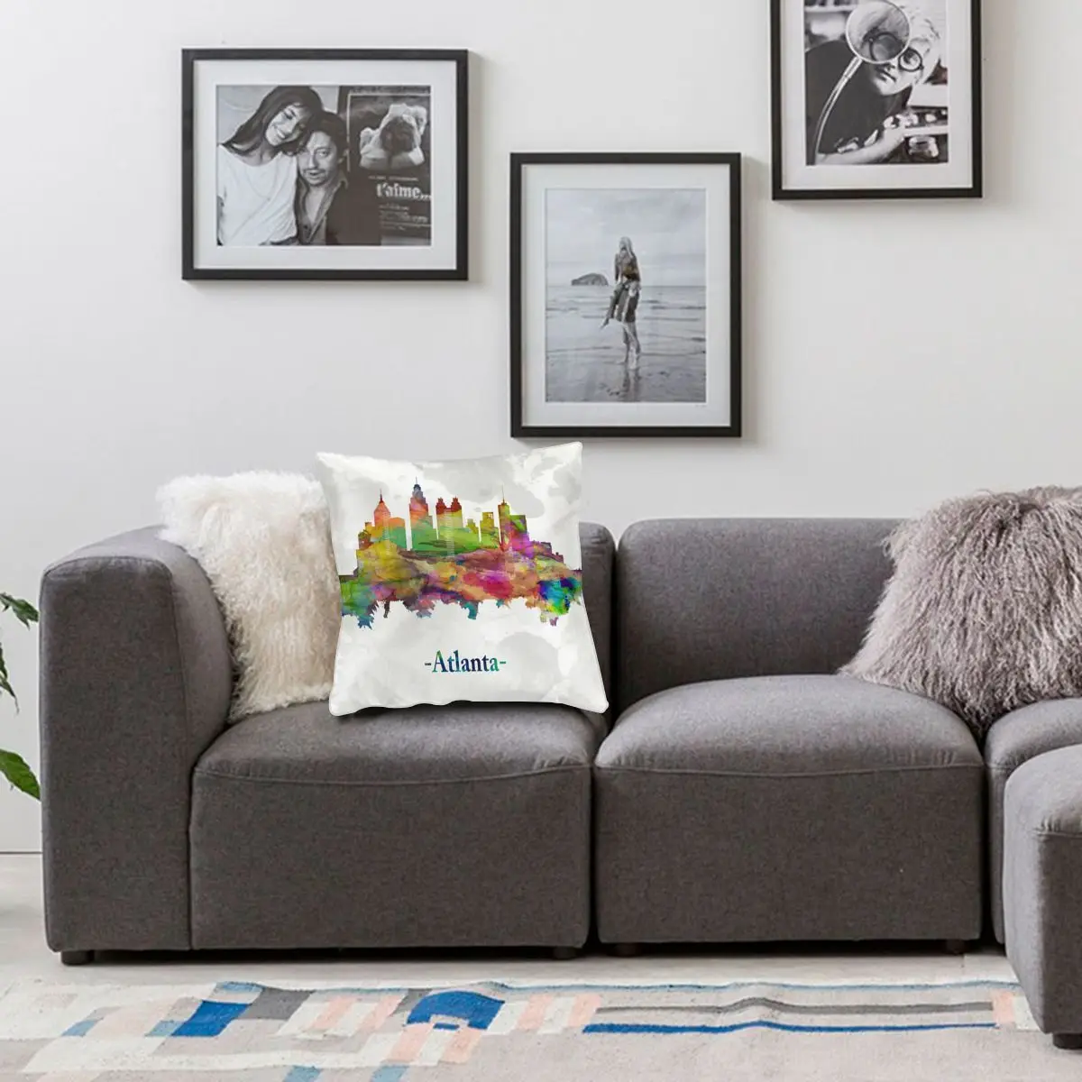 Чехол-наволочка с рисунком Атланты Джорджии Skyline 8 аниме чехол-наволочка 50x70