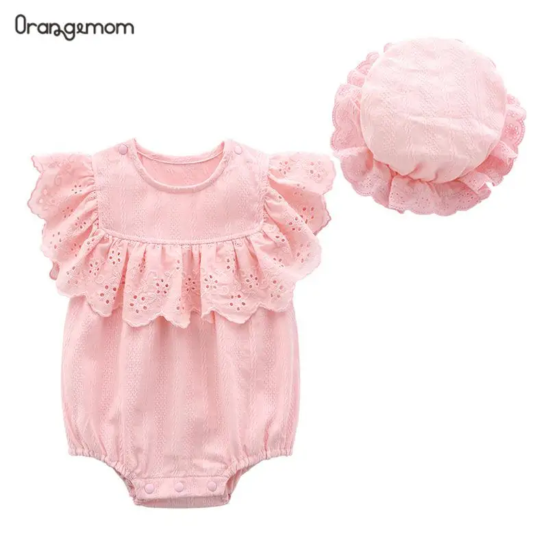 Orangem/Официальный магазин боди для новорожденных девочек детские платья шапка