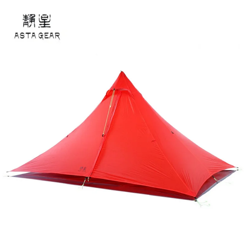 ASTAGEAR windwhisper2 Пирамида палатки Открытый Отдых на природе непромокаемый 20D Двойная