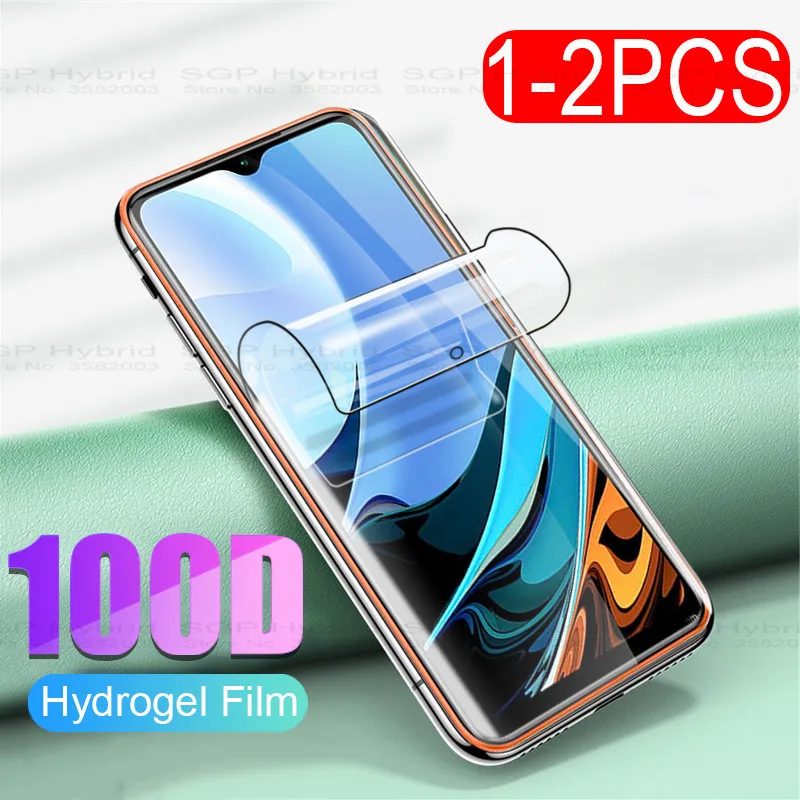 Гидрогелевая пленка для Redmi 9 t защита экрана 1 2 шт. с полным покрытием t9 redme redmi