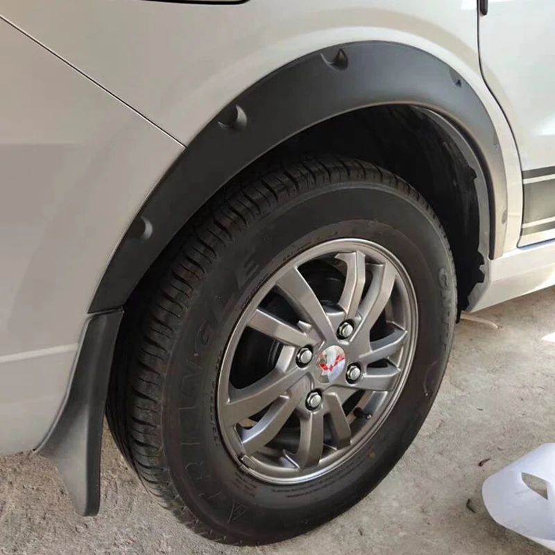 4 шт. Универсальный гибкий автомобильный крыло вспышки Экстра Широкий корпус