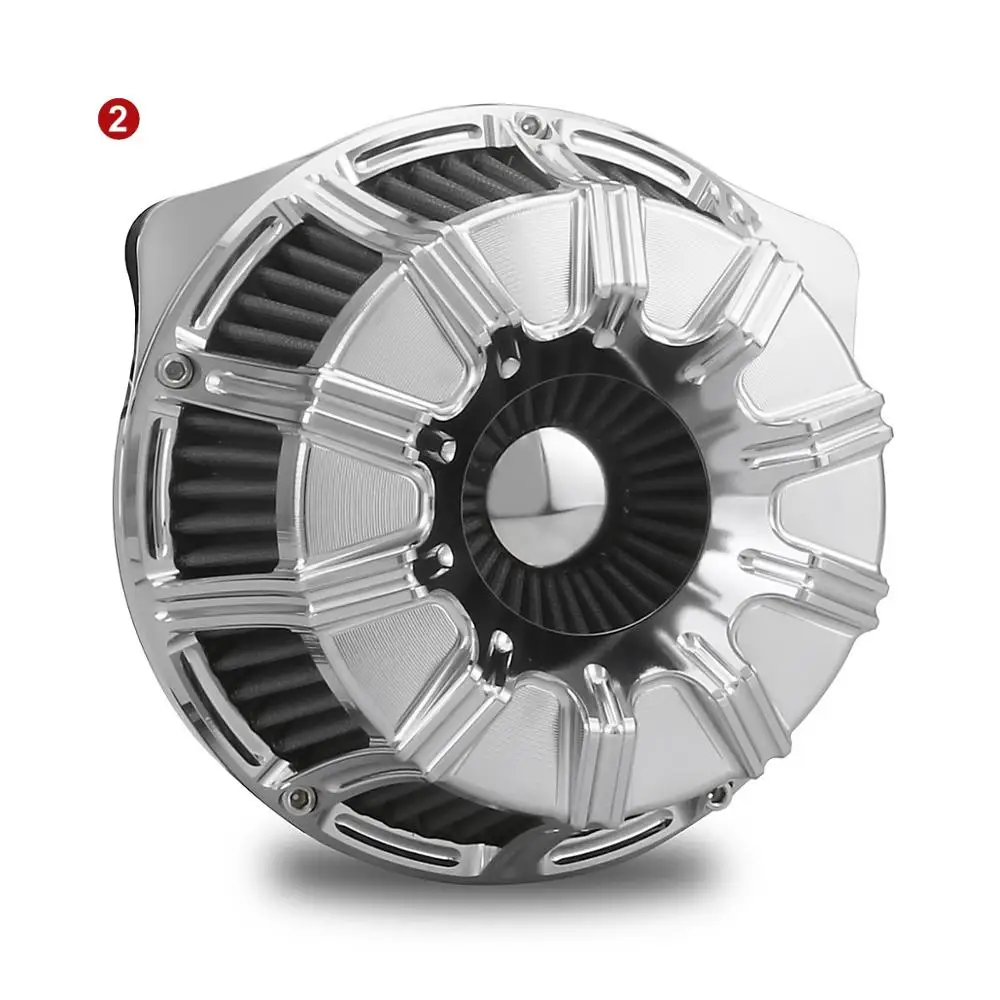 Подходит для 2009-2013 FLHTCUSE CVO Ultra Classic Electra Glide 2008-2016 street road glide king Chromed Gauge Air cleaner kits Rain |