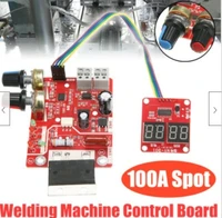 sale ny d01 100a spot welding time and current controller digital display spot welding machine control panel board module red