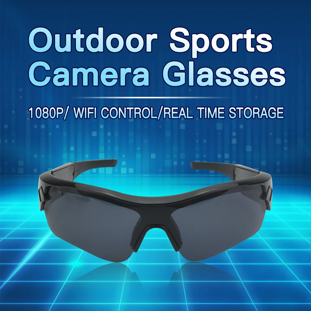 Очки для спортивной камеры WiFi Wireless HD 1080P 32G |