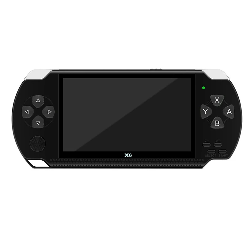 X6 4 3 дюймов портативная игровая консоль 10000 игр 32 бит 8 гб поддержка игра для