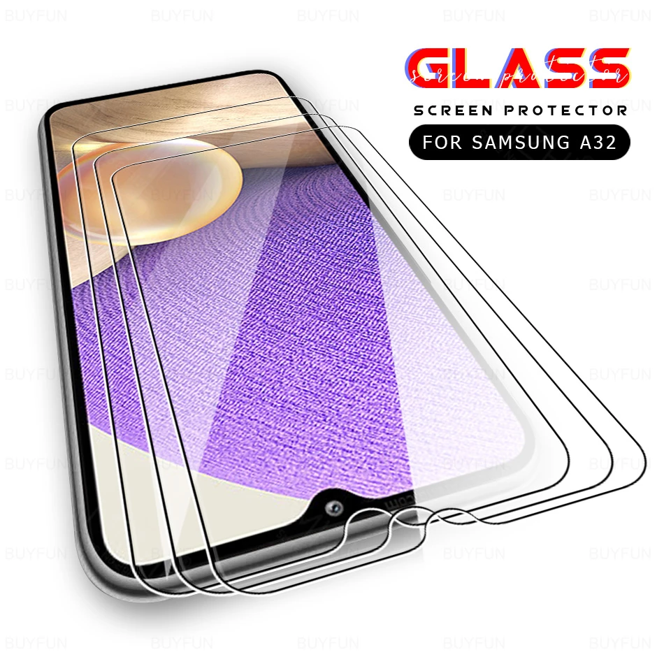 Защитное стекло закаленное для samsung galaxy a32 5g 4g a12 a02s a02 a52 a72 a22 m62|Защитные стёкла и