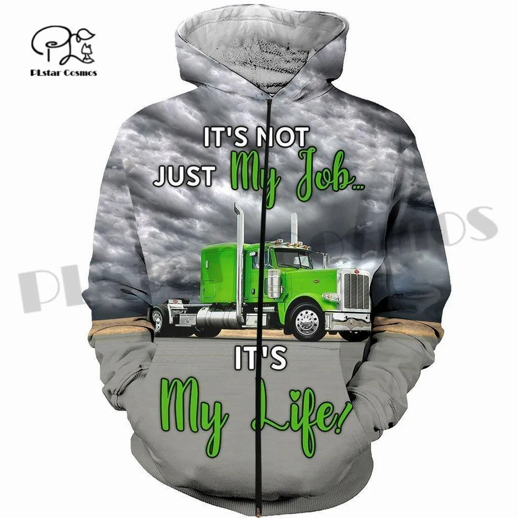 

PLstar Cosmos 3DPrint Newest Farmer Truck Car Worker Art Unique Harajuku Streetwear Funny Unisex Hoodies/Sweatshirt/Zip Style-14
