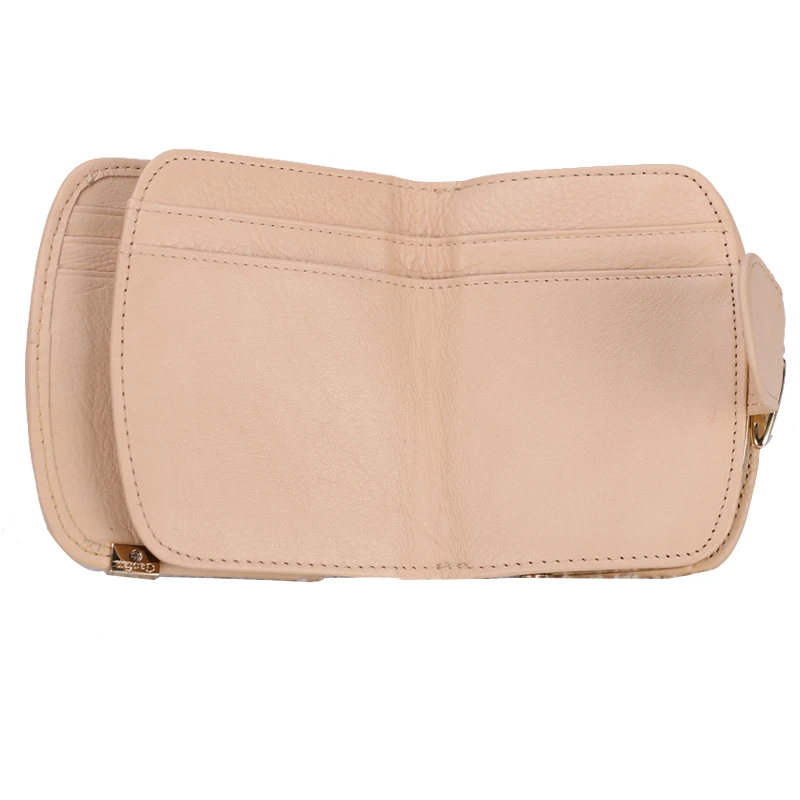 Миниатюрный кошелек SYNARA из натуральной кожи на застежке для женщин роскошные