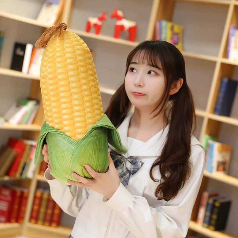 

1pc simulation corn plush pillow toy creative food pillow pillow children's toy home decoration birthday gift