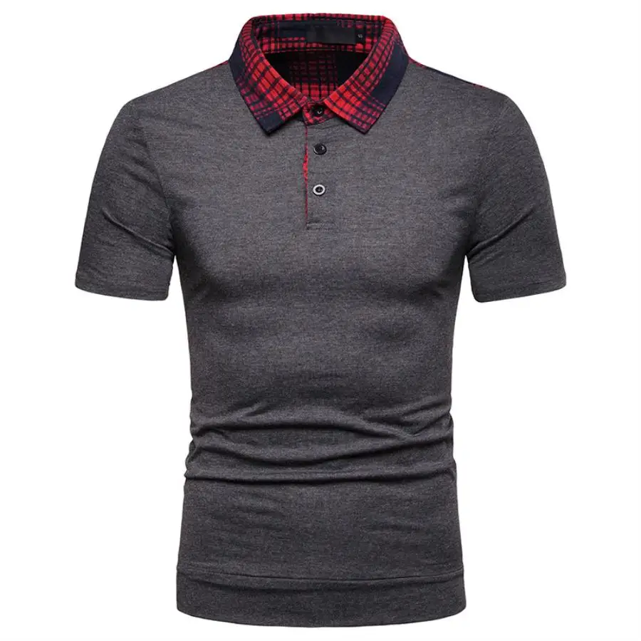 

Кроп-топ мужской с коротким рукавом, дизайнерская рубашка-поло, классическая одежда для фитнеса, белый, 2021