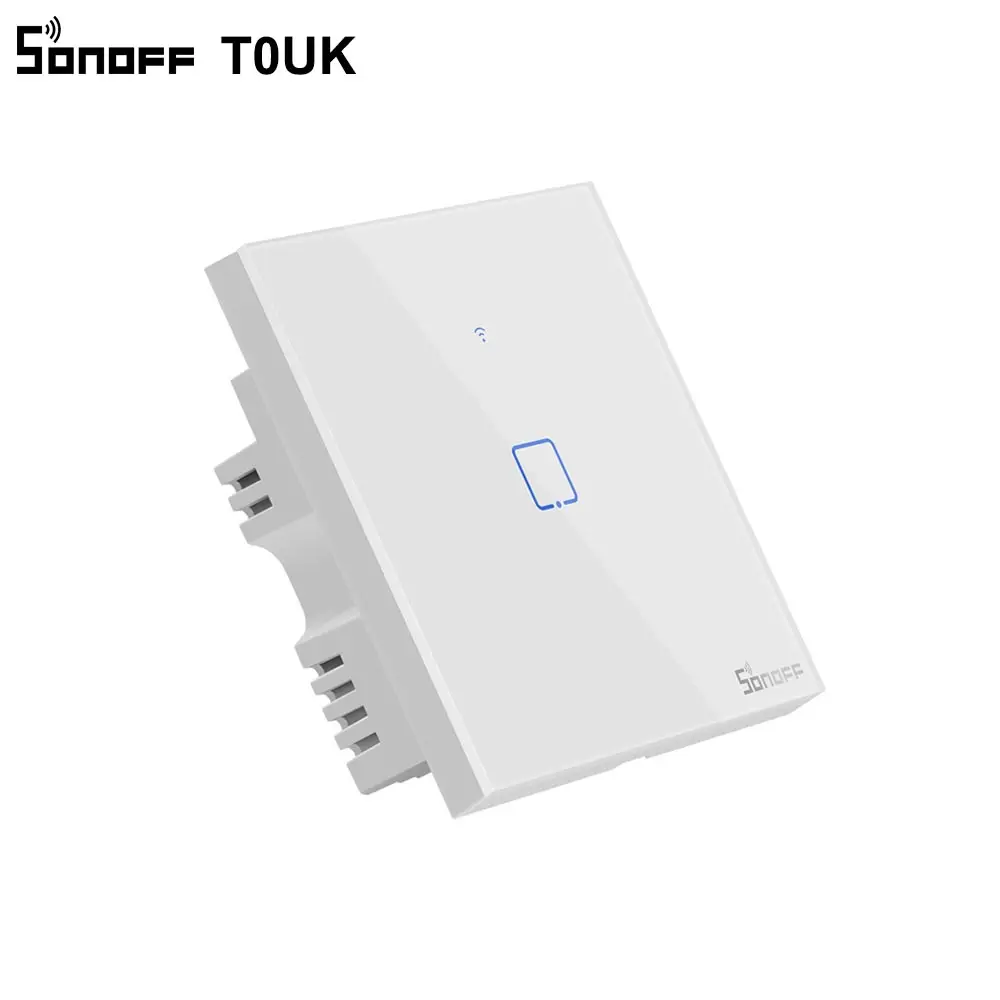 SONOFF T0 UK TX Wifi сенсорный настенный светильник беспроводной переключатель умный дом