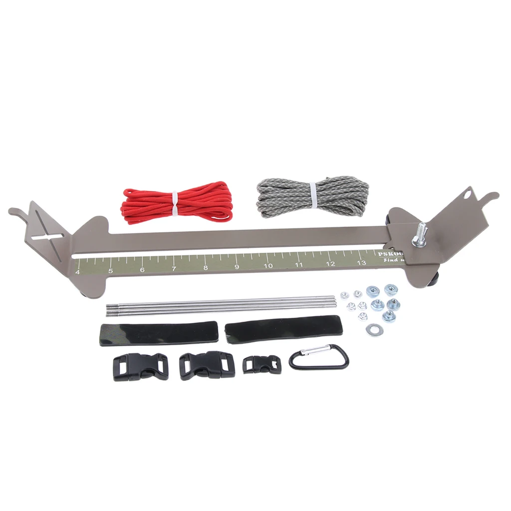 Комплект браслетов из Паракорда С Регулируемыми пряжками для джига кемпинга