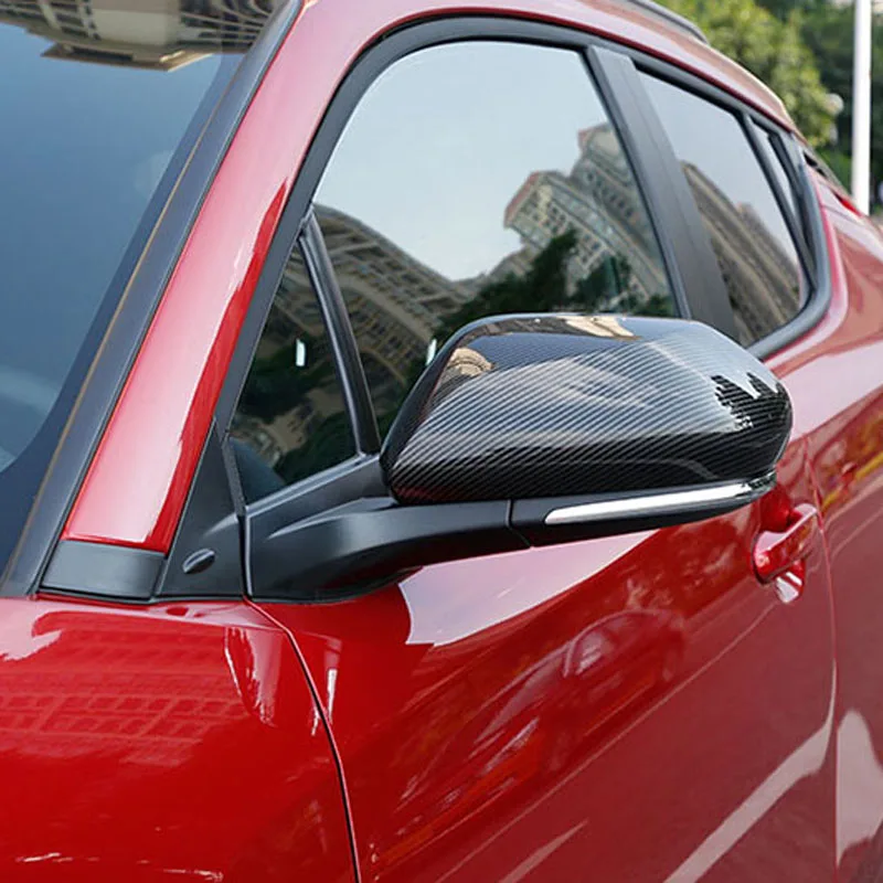 

For Toyota C-HR CHR Accessories 2020 2017-2019 ABS Decoration Car Stick Rear View Rearview Side Glass Mirror Cover Trim Frame