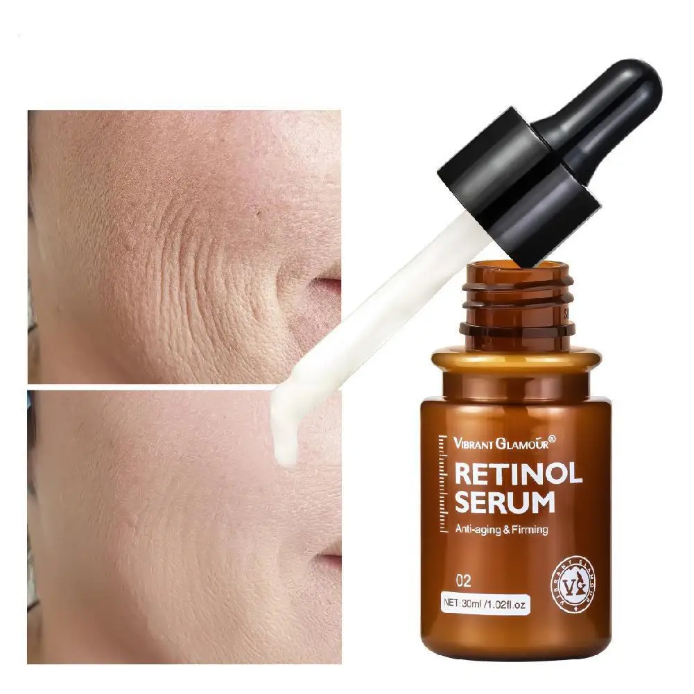 

30ml Retinol Face Serum Moisturizing Whitening Firming Lifting Fade Fine Lines Anti-wrinkle Anti-aging Deep Care Essence