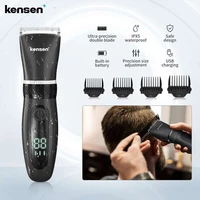 kensen hair clippers professional hair cutting machine hair trimmer for men rechargeable electric shaver t outliner barber shop