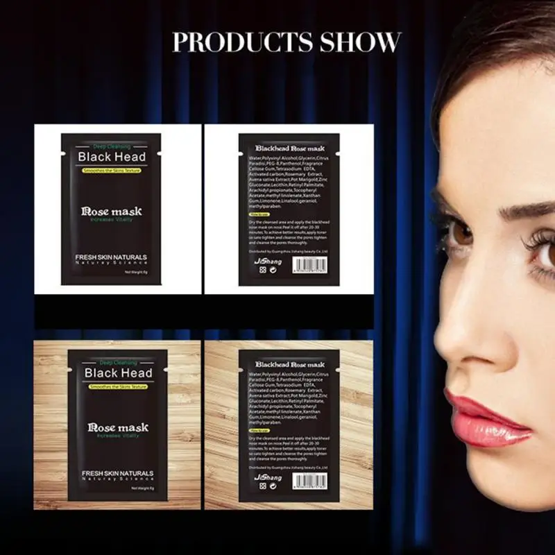 Средство для удаления черных точек маска лица восстановление носа Глубокая