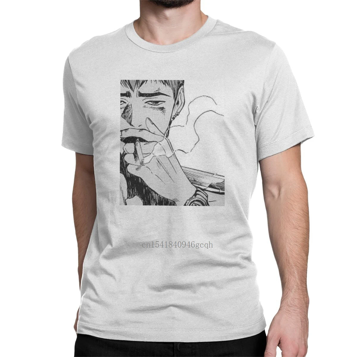 

Great Teacher Onizuka T-Shirt for Men Manga Japan Funny Pure Cotton Tees O Neck Short Sleeve T Shirt Plus Size Tops