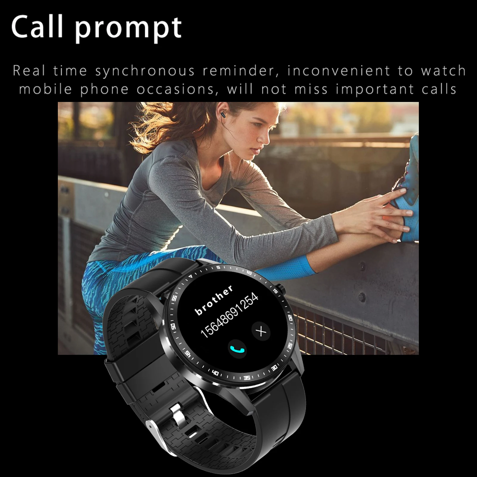 X6 2-In-1 Smart Watch Mini Earbuds Fitness Tracker True Wireless BT 5.0 Headphones Heart Rate Sleep Monitoring Bracelet | Электроника
