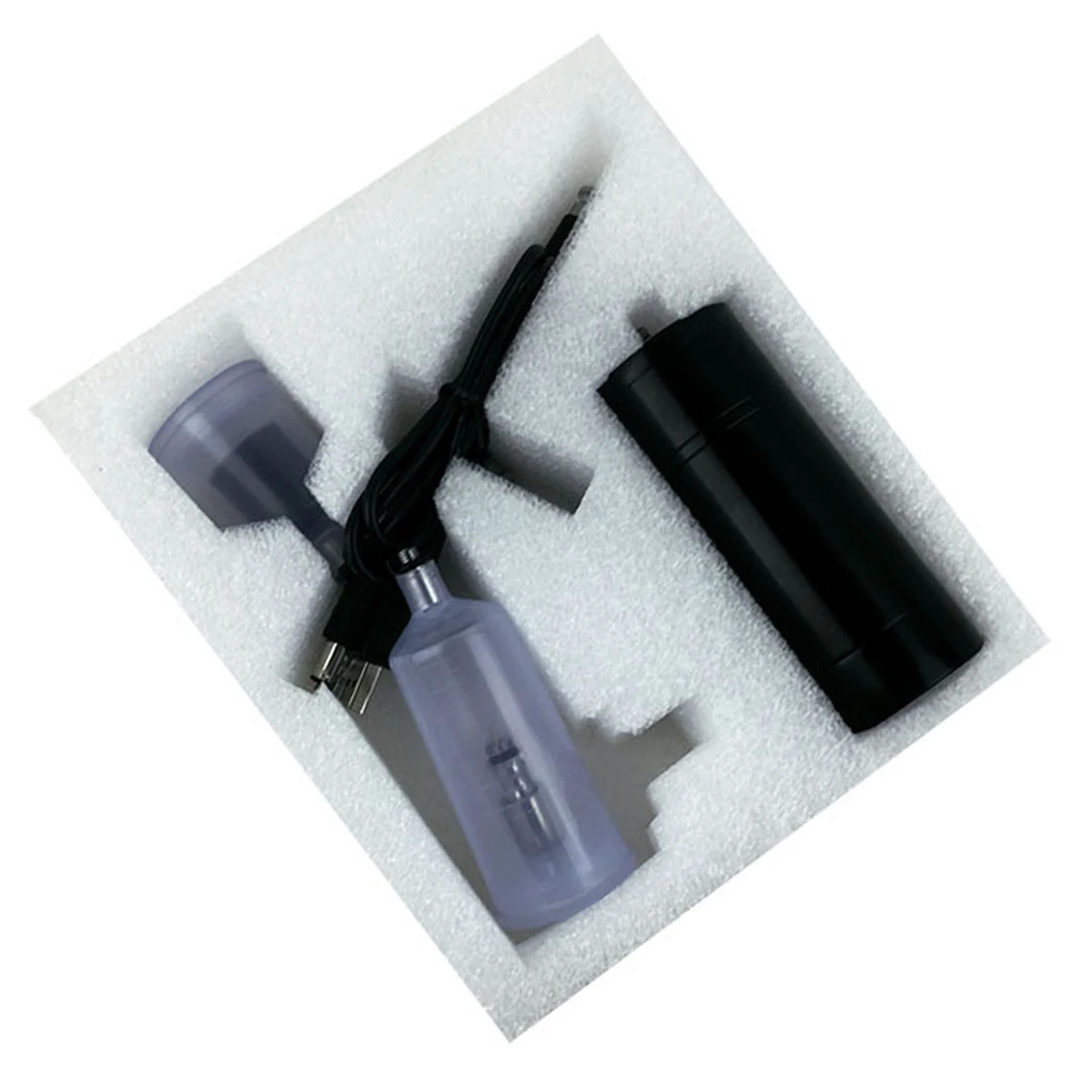 Comprar Compresor De Aire Portátil, De Doble Acción Aerógrafo, Pistola De Pulverización De Pintura Con Kit De Mini Aerógrafo Eléctrico Recargable, Juego De Bomba De Aire