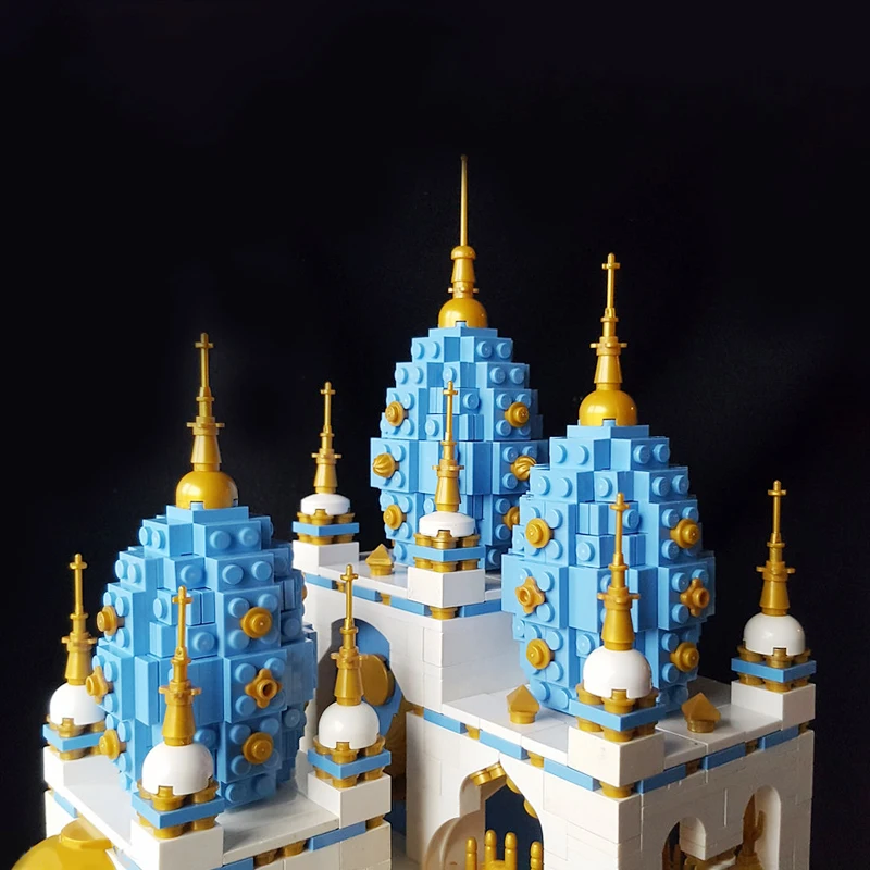 

MOC Floating SKY Castle House Fantasy Fortress Model Building Blocks Diy Bricks Creative Collection Birthday Gift For Children
