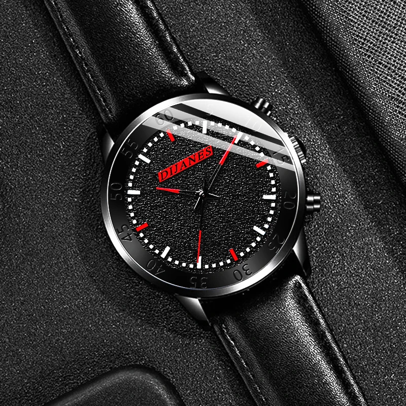 

Reloj hombre 2021 Mode Herren Uhren Minimalist Manner Beilaufige Uhr Einfache Mann Lederband Quarz Armbanduhr relogio masculino