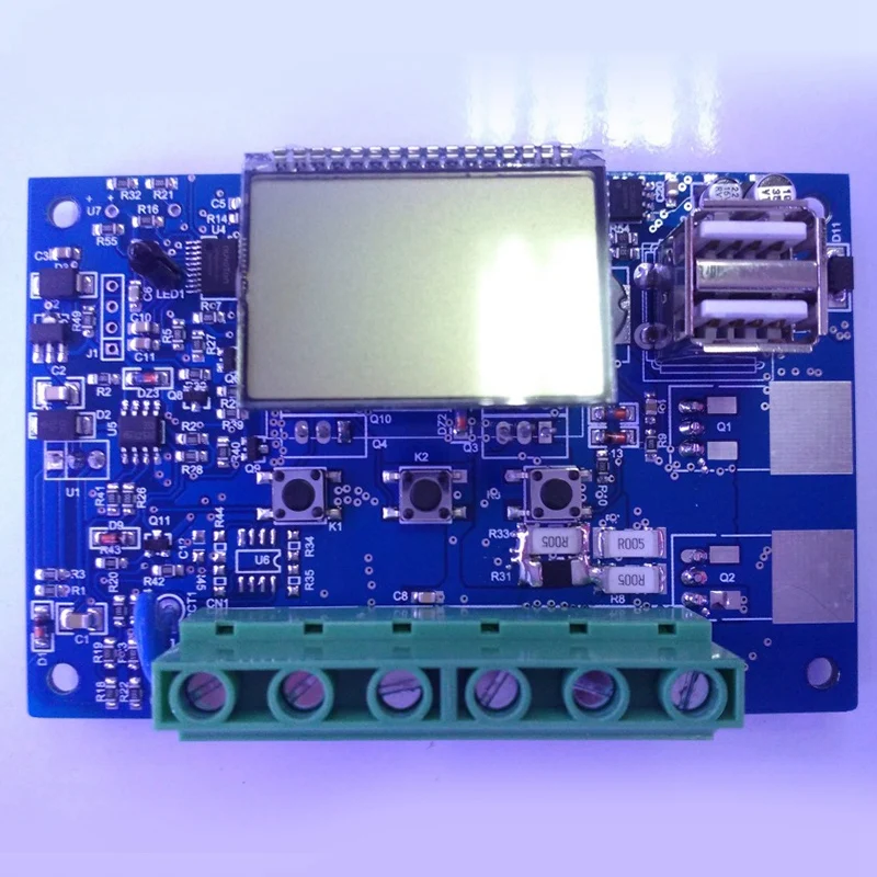 Pwm солнечная панель контроллер заряда 2X Usb авто Батарея регулятор зарядное