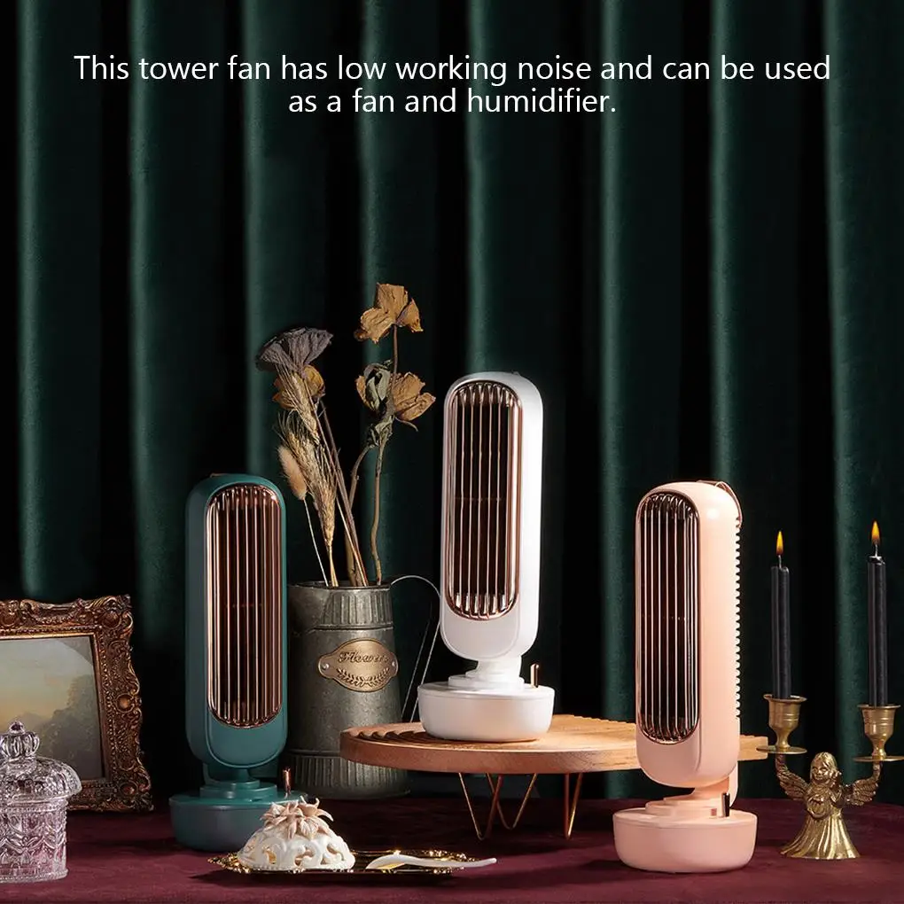 

Water Cooler 5W 220ml Adjustable Water Cooling Fan Portable Personal Air Conditioner Humidifier