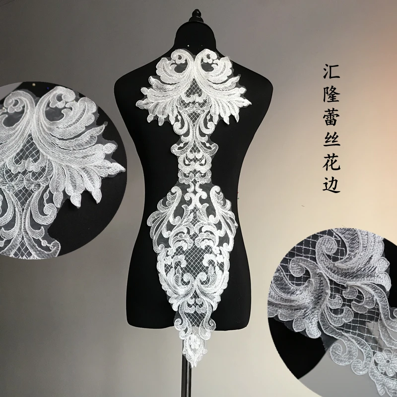 1 шт. кружевная Фата с блестками и вышивкой|Заплатки| |