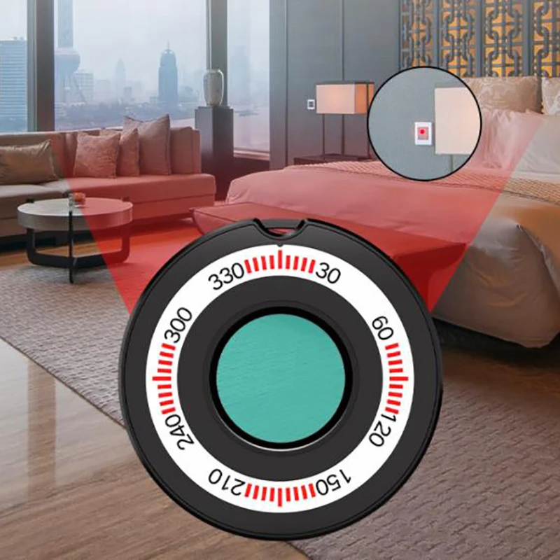 

Антишпионский детектор скрытой камеры предотвращает мониторинг беспроводной детектор сигнала T5 камера Инфракрасный сканирующий детектор