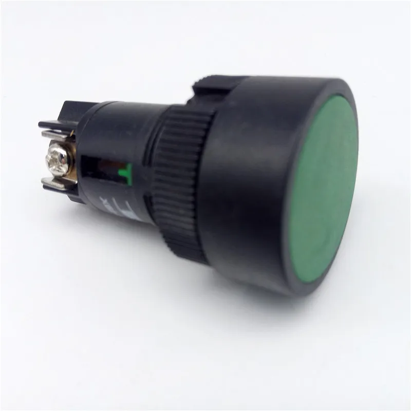 1 шт. 22 мм Мгновенный кнопочный переключатель красные зеленые синие желтые черный