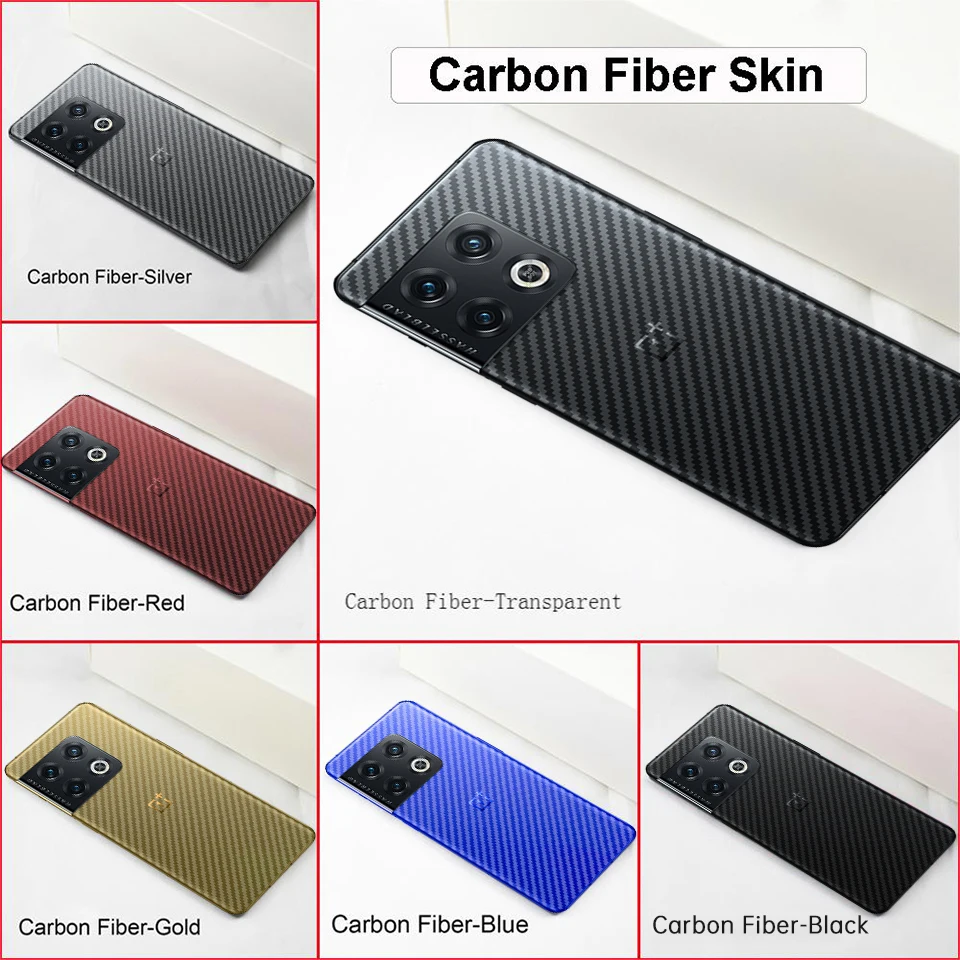 Защитная пленка для OnePlus 10 9 8 Pro 9r 5G из углеродного волокна One Plus 8t 7t 7 матовая кожа