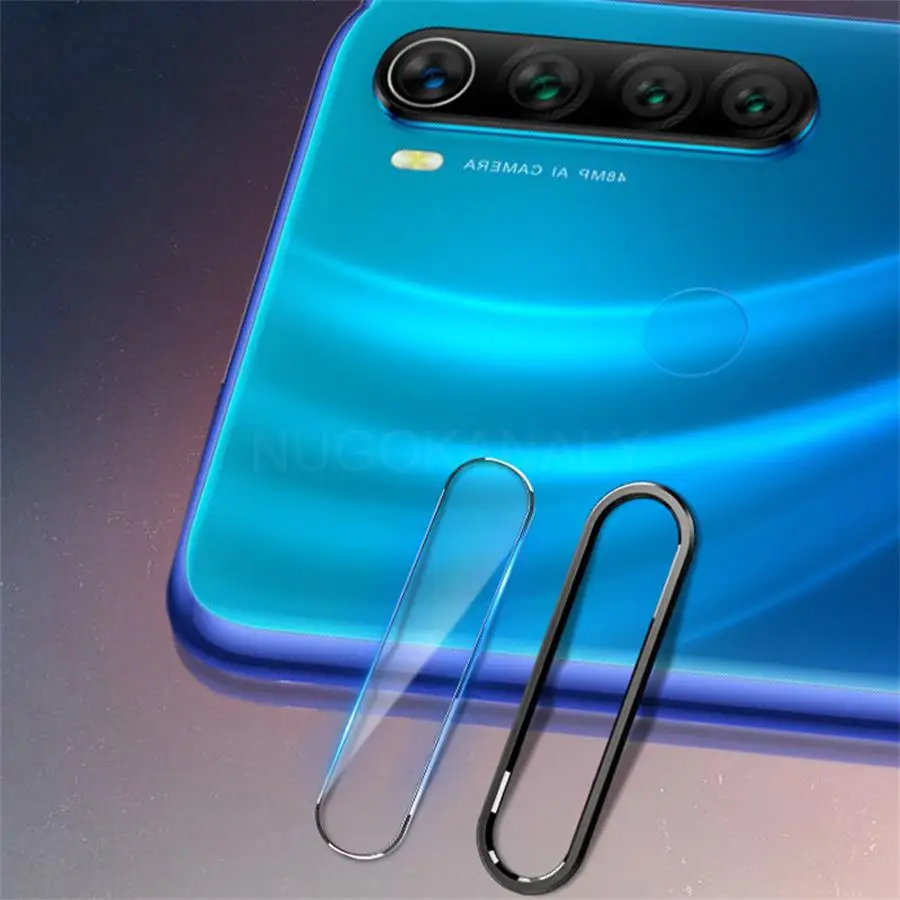 Закаленное стекло+ металлическое защитное кольцо для Xiao mi Red mi Note 8 8T 7 Pro K20 Защитная пленка для объектива камеры для mi 9 9T 8 SE A2 6X