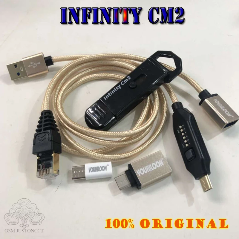 Новейший оригинальный ключ Infinity CM2 бокс infinity Dongle + umf все в одном кабель загрузки