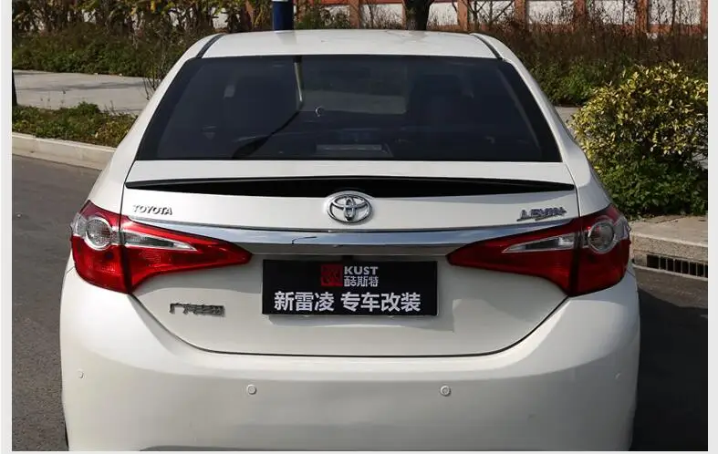 Высококачественные АБС пластик для заднего крыла багажника губ спойлеров Toyota