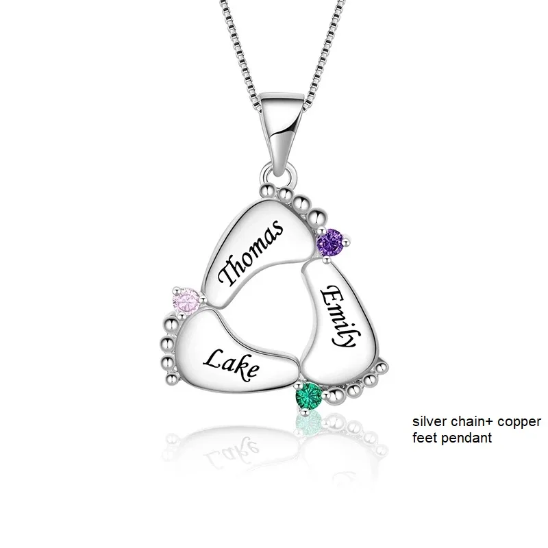 Модные ожерелья с именем персонализированное ожерелье кулоном в виде детских