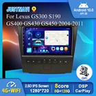 8 + 128G Android 10,0 автомобильный радиоплеер для Lexus GS300 S190 GS350 GS400 GS430 GS450h GS460 GS 300 3 350 400 2004 - 2011 Octa Core