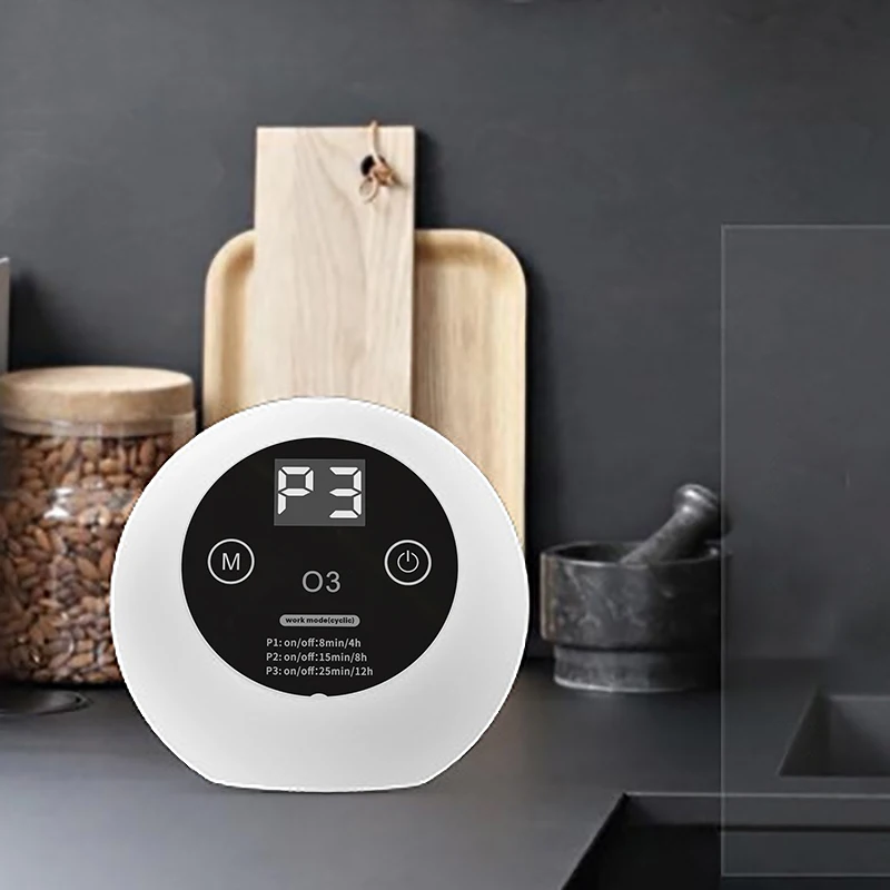 

Top Deals Air Purifier, Household Intelligent Press Air Ozone Generator Disinfection and Deodorization Pet Sterilizer, 3 Modes O