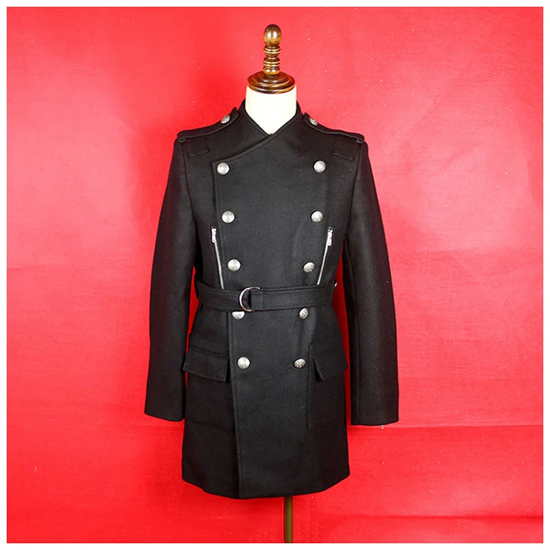 Реальные мужчины Азиатский размер черный ремень событие/красный