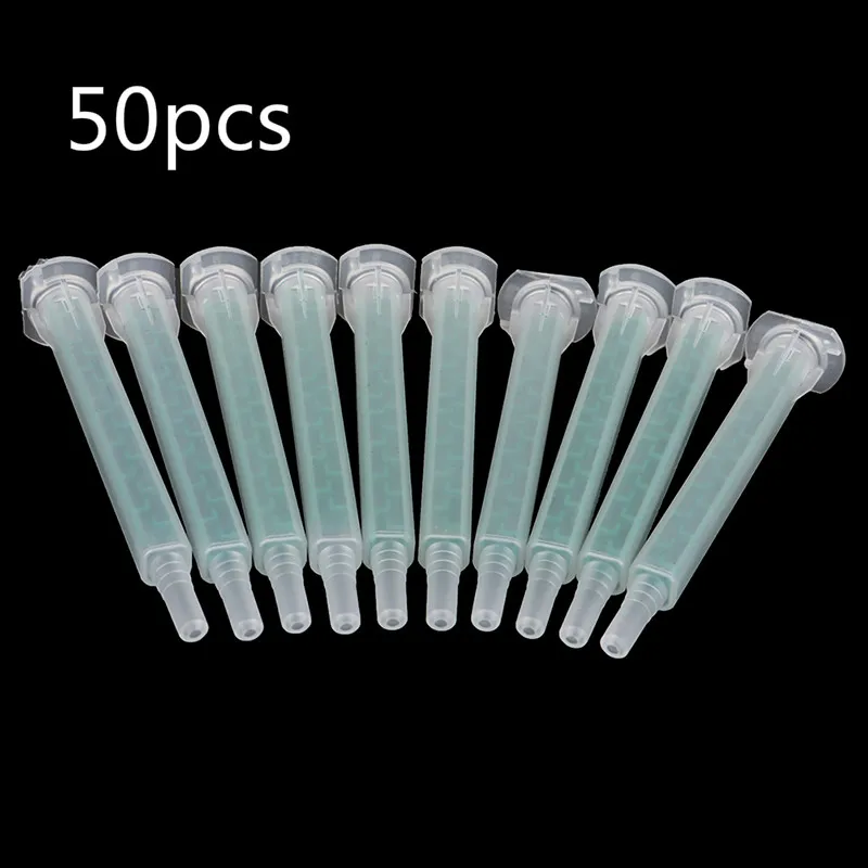 Статический смеситель пластиковая смесительная трубка клея для смолы насадка