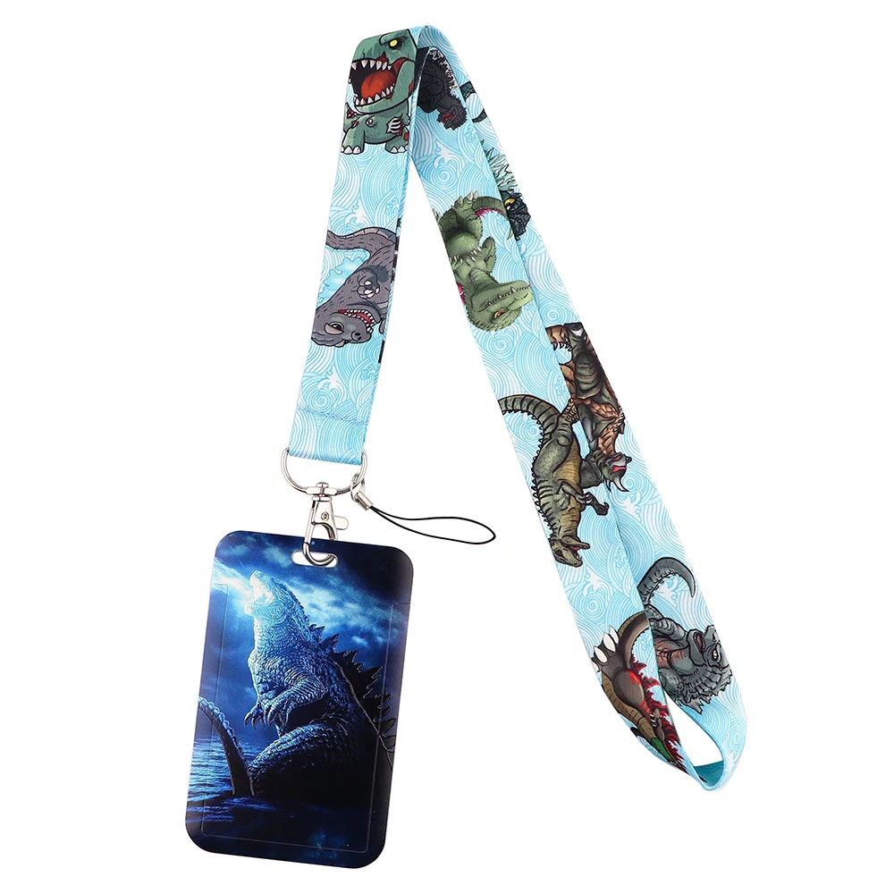 

Flyingbee X2183 Dinosaur Neck Strap Lanyard For Keys ID Card Gym Mobile Phone Straps USB Badge Holder DIY Hang Rope