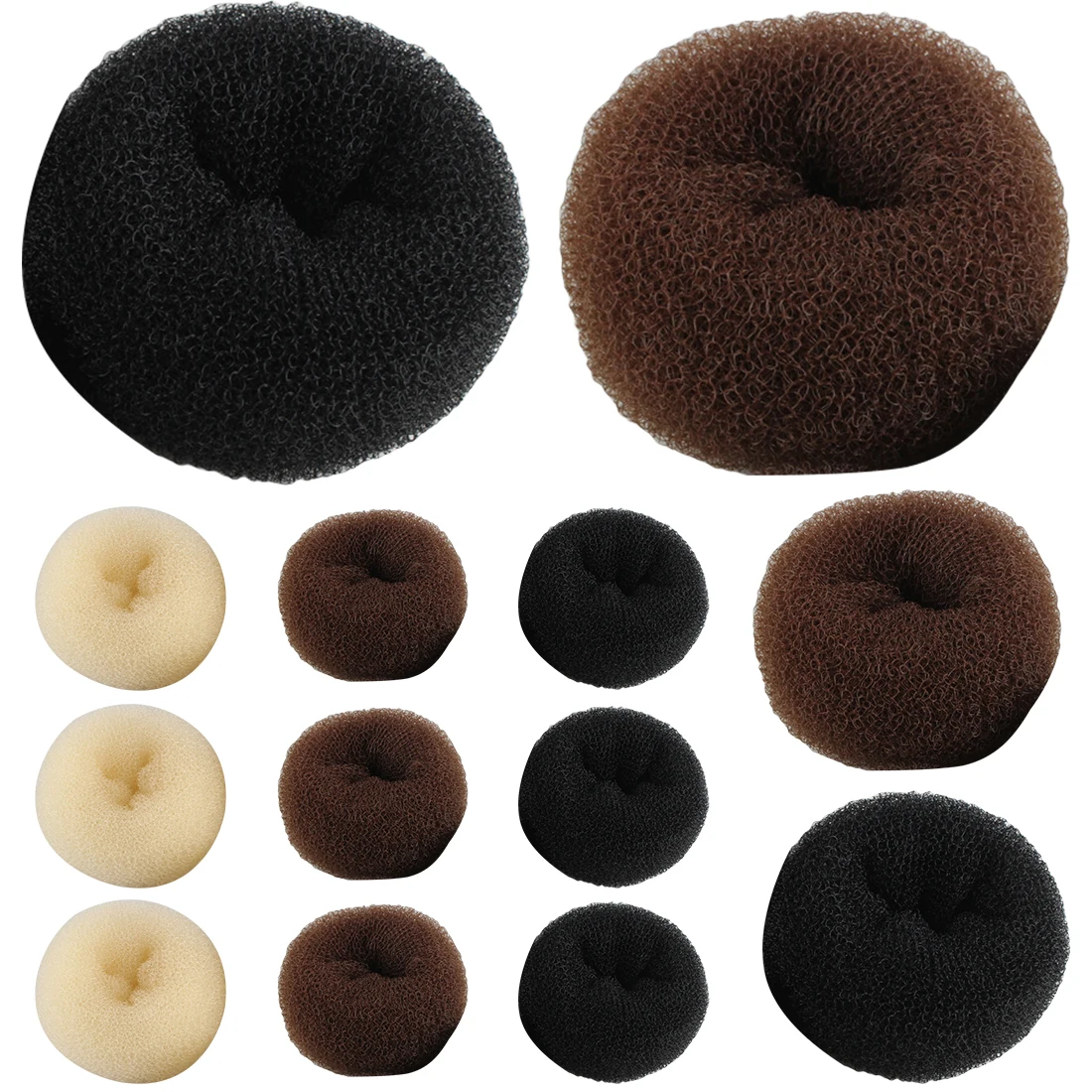 

Hair Donut Magic Hair Bun Maker Foam Sponge Hair Donut Braider Hair Styling Tools Accessories For Girls Women Wholesale