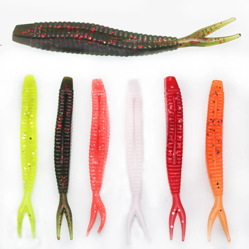 1 шт. Мягкая силиконовая рыболовная приманка | Спорт и развлечения