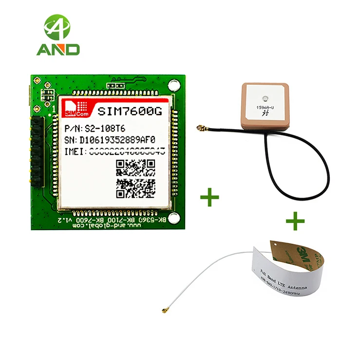 With FPC GPS antenna SIM7600G breakout, комплекты mini SIM7600G CAT1, плата модуля SIM7600G - Цвет: With FPC GPS antenna